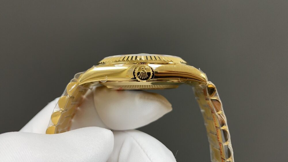 롤렉스 데이데이트 블랙다이얼 금통 40mm - 이미지 5