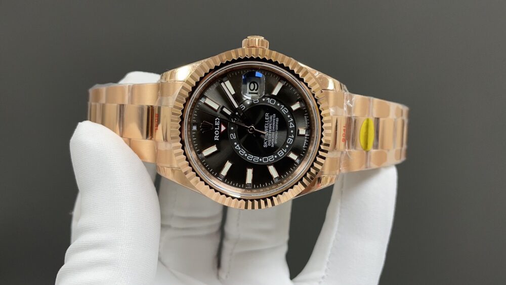 롤렉스 스카이드웰러 다크로듐 로즈골드 42mm - 이미지 2