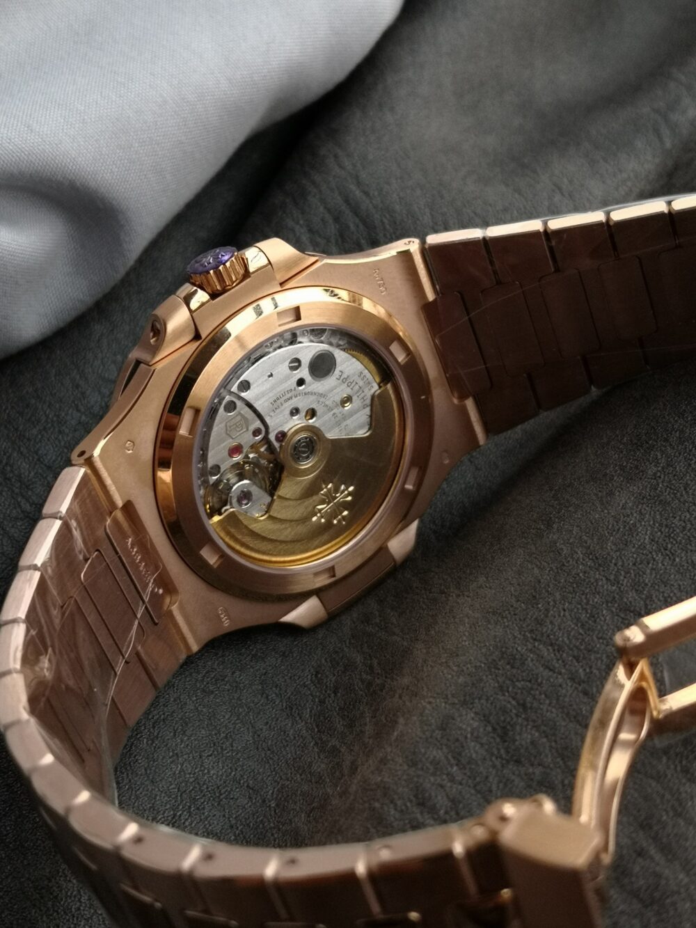 파텍필립 노틸러스 로즈골드 브라운 40mm - 이미지 3
