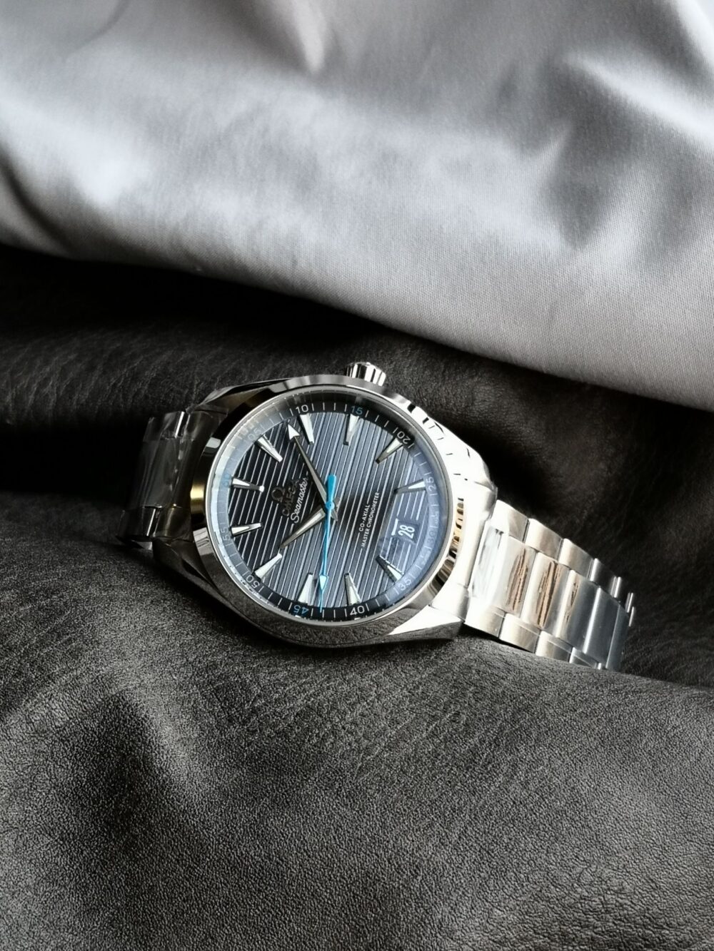 오메가 씨마스터 아쿠아 테라 청판 41mm - 이미지 8