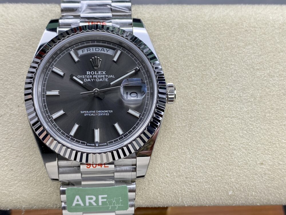 롤렉스 데이데이트 다크로듐 화이트 골드 40mm - 이미지 2