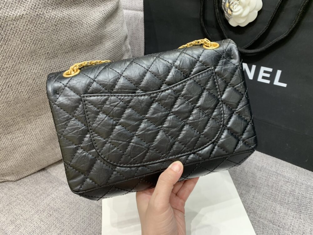 샤넬 2.55 플랩 숄더백 24CM 카프스킨 - 이미지 7