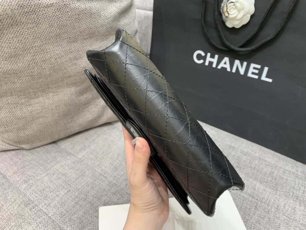 샤넬 2.55 플랩 숄더백 28CM 카프스킨 - 이미지 7
