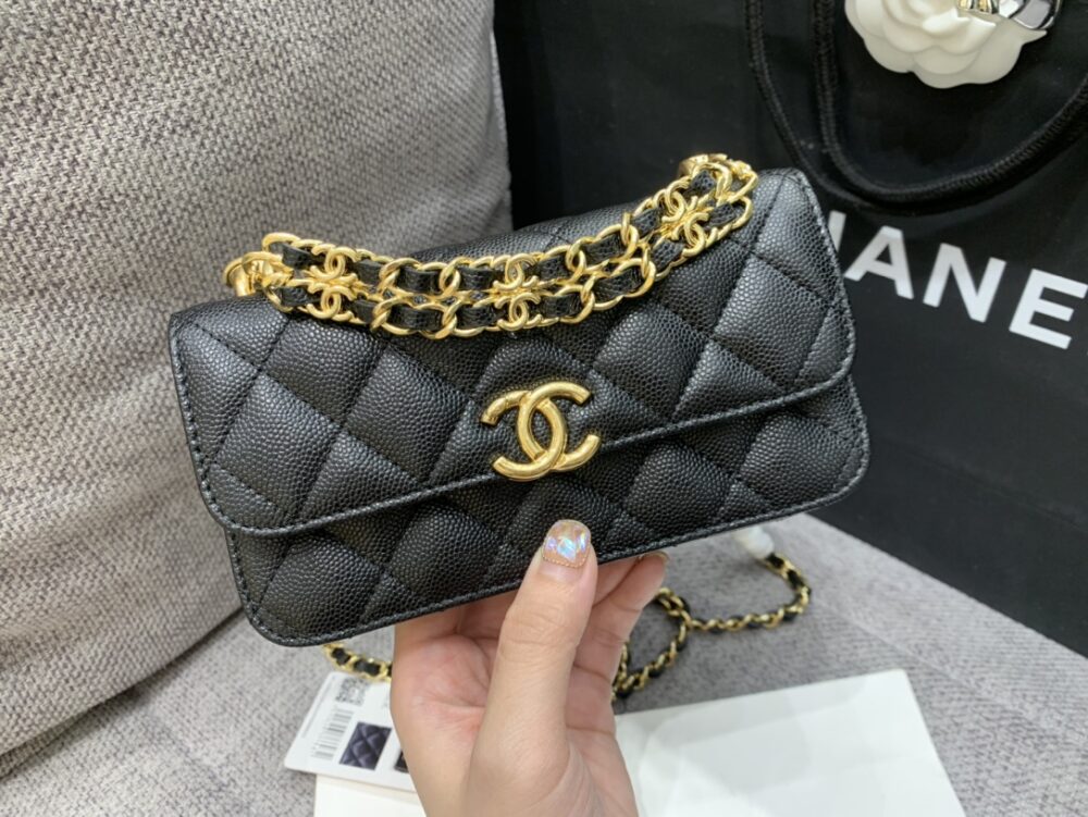 샤넬 22K CC더블체인 WOC - 이미지 2