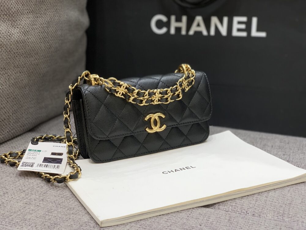샤넬 22K CC더블체인 WOC - 이미지 9