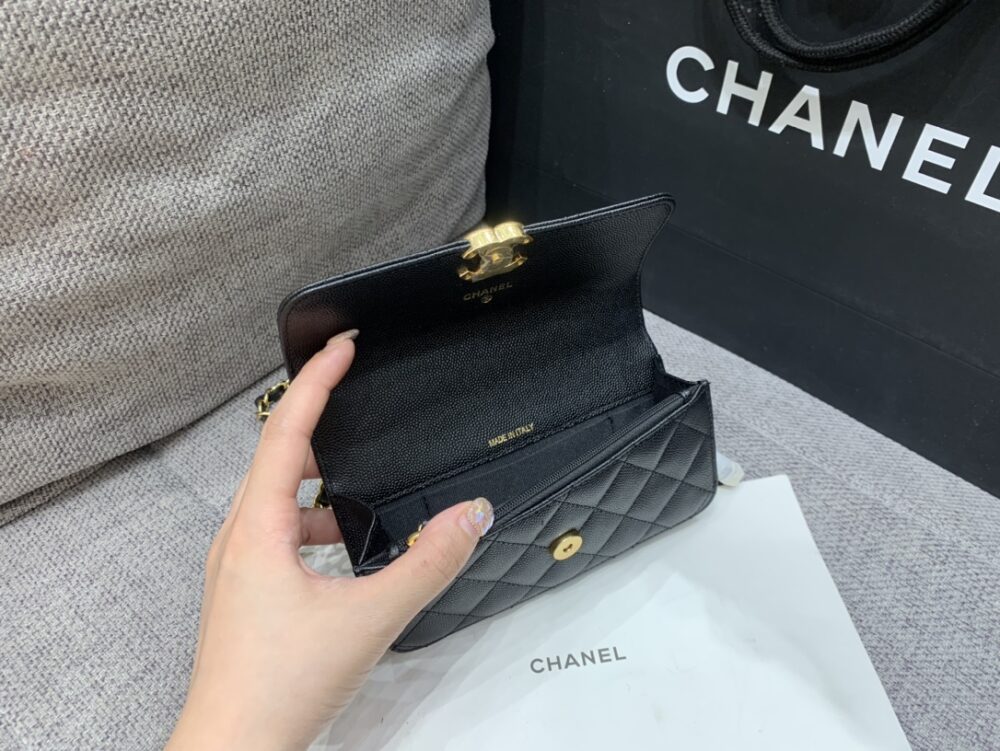 샤넬 22K CC더블체인 WOC - 이미지 7