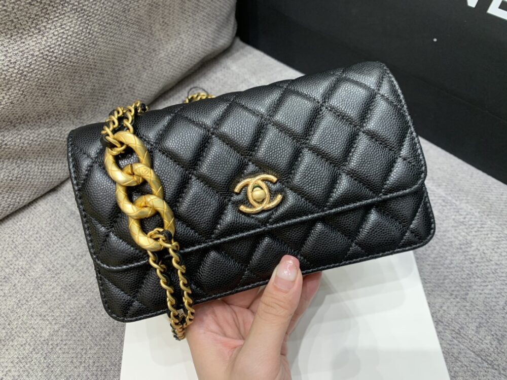 샤넬 23A CC로고 WOC 19CM - 이미지 2