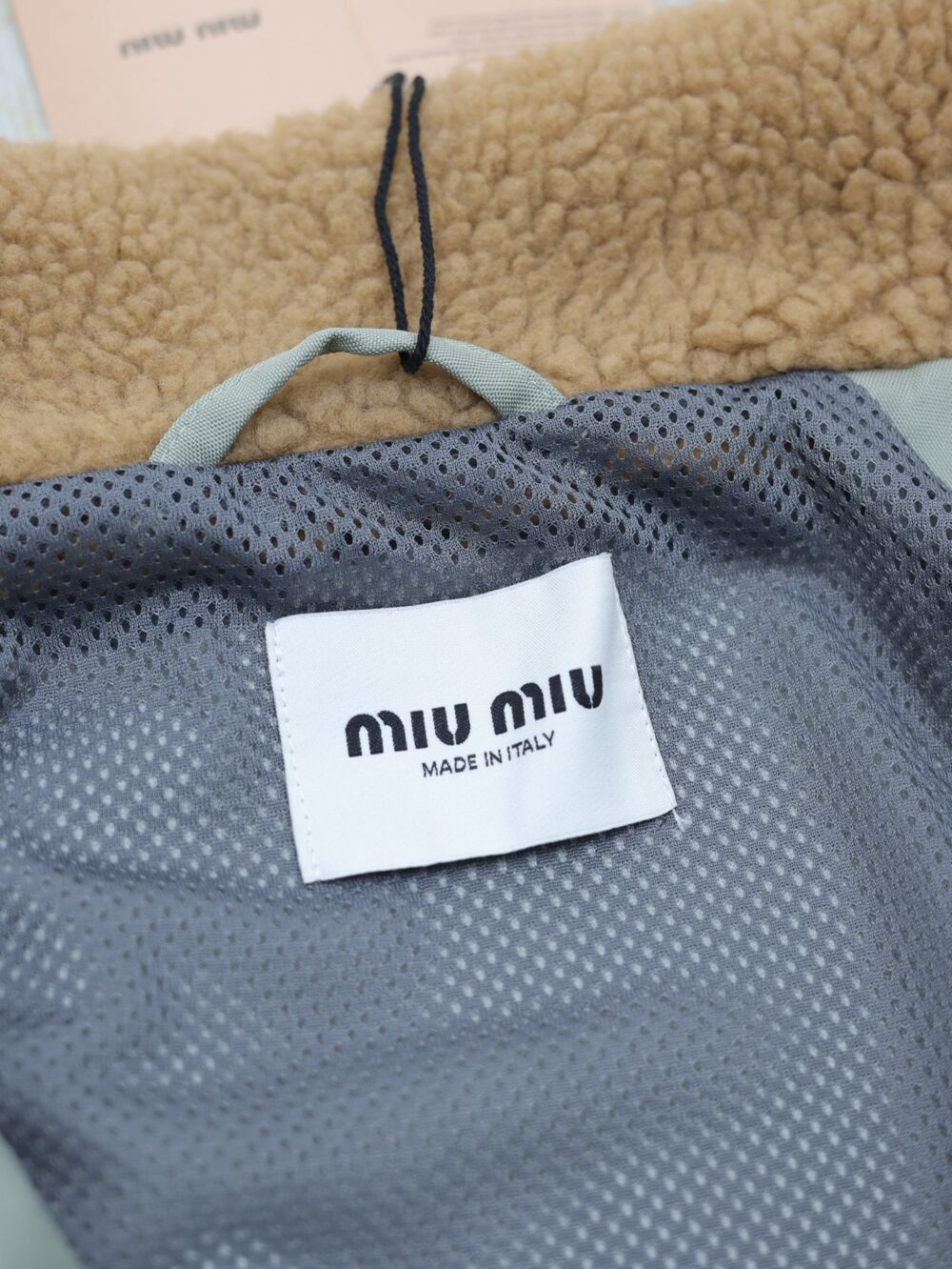 미우미우 코듀라 블루종 자켓(남성용) - 이미지 8
